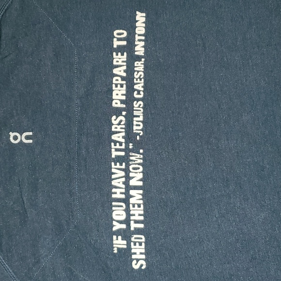 NWOT On Running "Run On Clouds" SOB Trail Performance Super Soft Short Sleeve - Picture 6 of 7